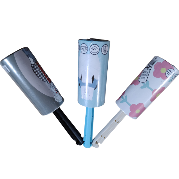 Producto - Cepillo Rodillo Saca Pelusa Láminas Autoadhesivas Mascotas - 5