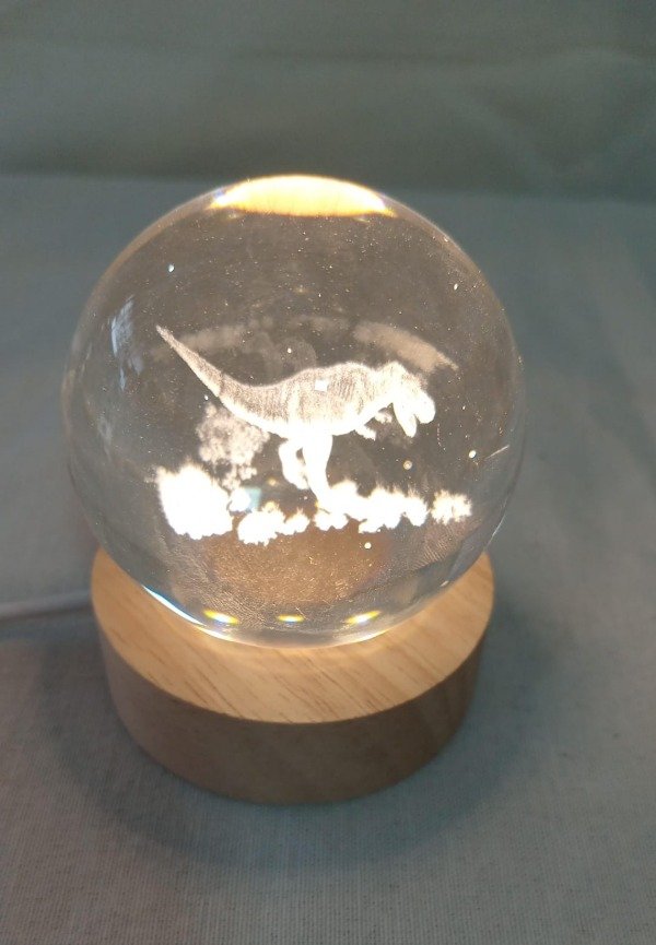 Producto - LAMPARA ESFERA LED - Dinosaurio