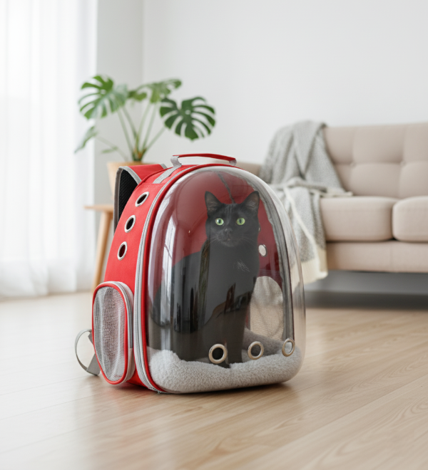 Producto - Mochila transportadora con burbuja espacial