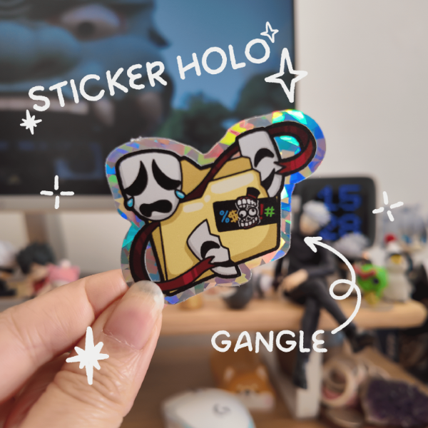 Producto - tadc sticker - gangle