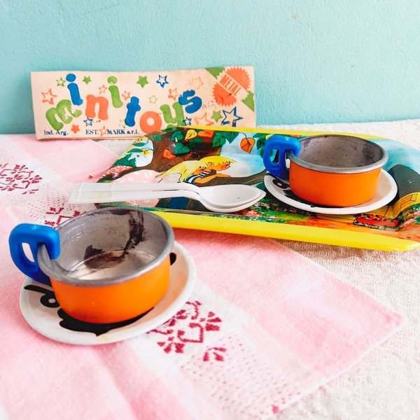 Producto - Jueguito de Té de Chapa "Hansel y Gretel"