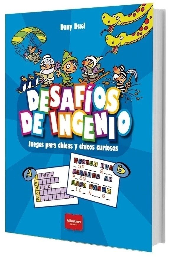 Producto - Desafíos de ingenio: Juegos para chicas y chicos curiosos