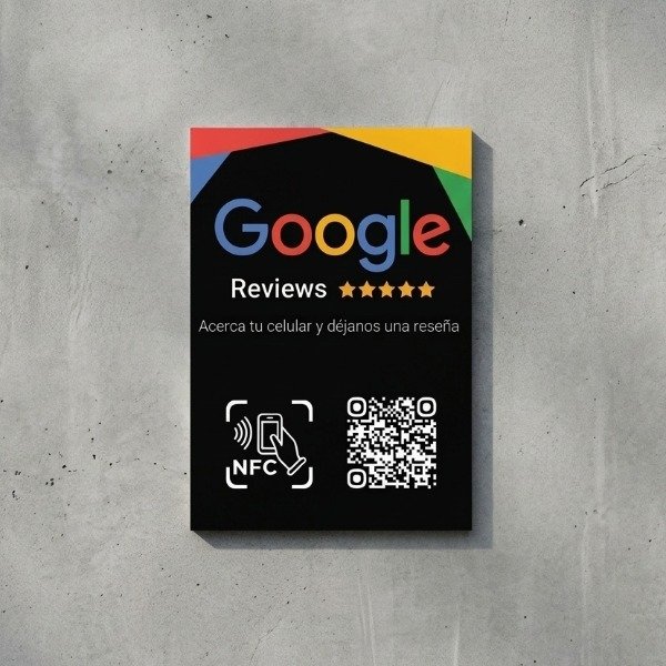 Producto - Expositor Reseñas Google - 2