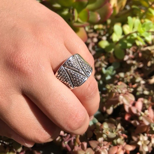 Producto - Anillo Turquía Plata Inflada