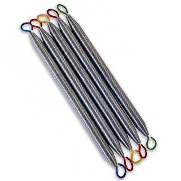 Producto - RESORTE PARA REFORMER CORTO - DE 38 CM. CON GANCHOS 48 CM. - VERDE