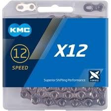 Producto - CADENA KMC X12 SILV-NG GRANEL 12VELOCIDADES 126 ESLABONES