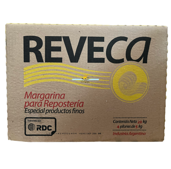 Producto - Margarina REVECA Repostería Fina caja x 20 kgr