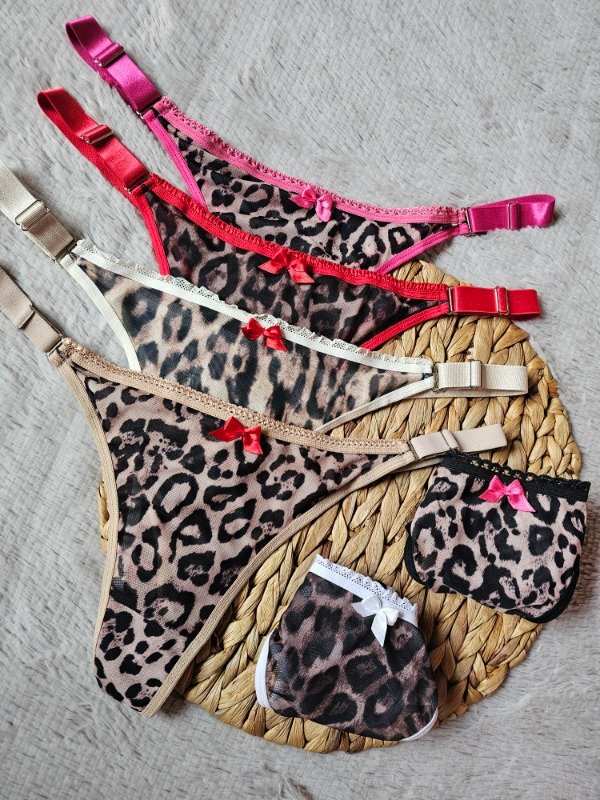 Producto - COLALES regulables bretel ancho PRINT con transparencia PACK x3 - 0