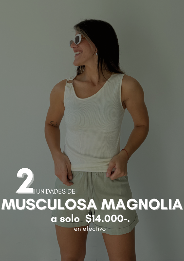 Producto - Musculosa MAGNOLIA - PROMO