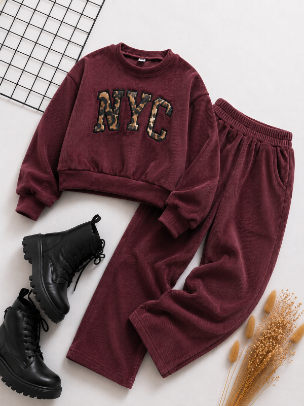 Producto - CONJUNTO NYC BORDO (BUZO + PALAZO)
