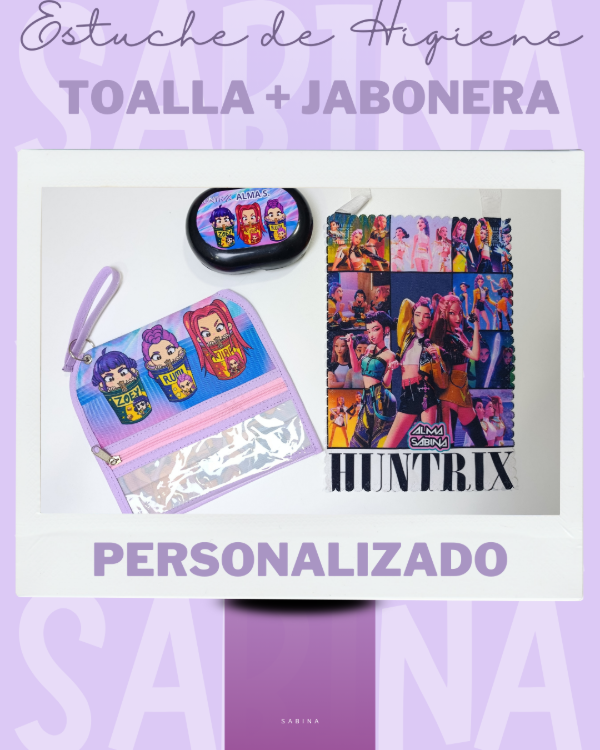 Producto - Estuche de Higiene con  toalla y Jabonera