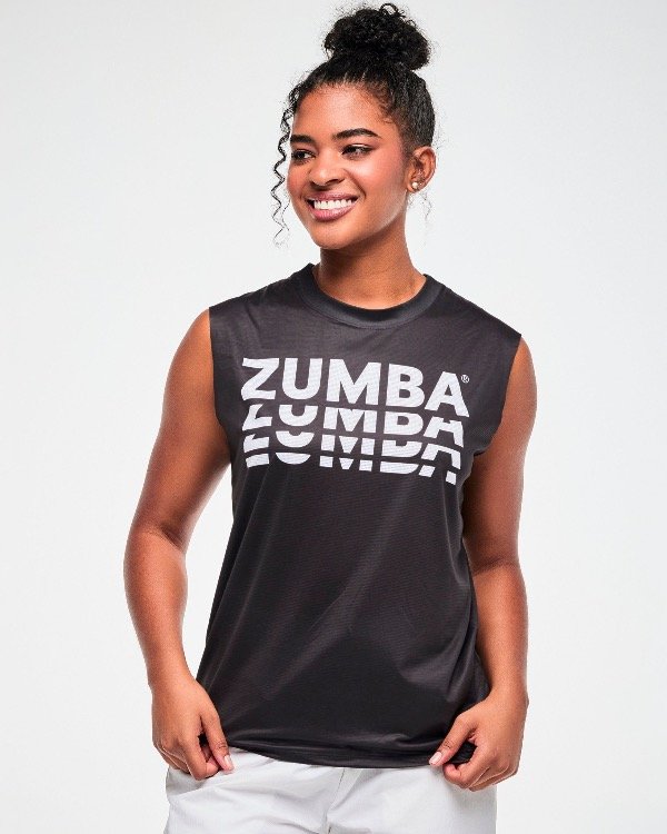 Producto - Zumba Basic Mesh Muscle Tank - 0