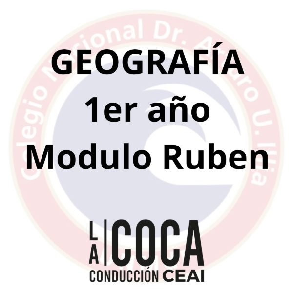 Producto - Geografía Ruben, Primer año