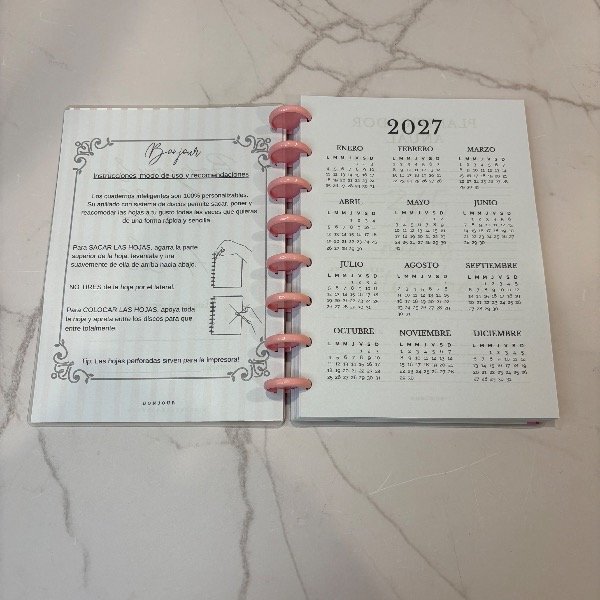 Producto - Agenda 2027 Dos días por página - 2
