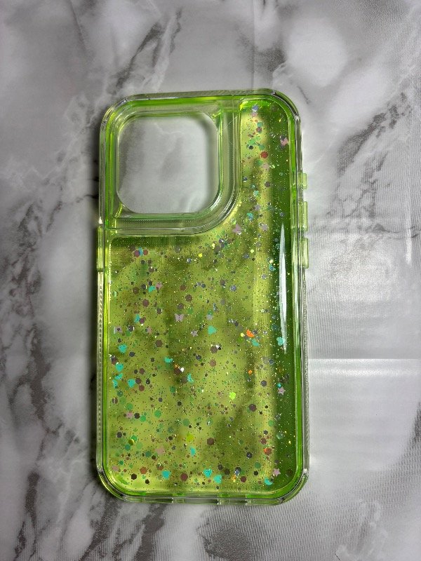 Producto - Case full glitter verde Samsung A05