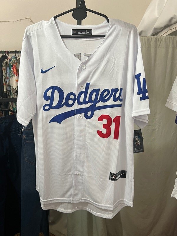 Producto - Camisa Baseball Dodgers Orig. Scherzer