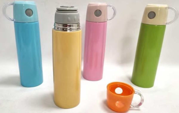 Producto - TERMO ACERO INOXIDABLE x 500 cc C/TAZA