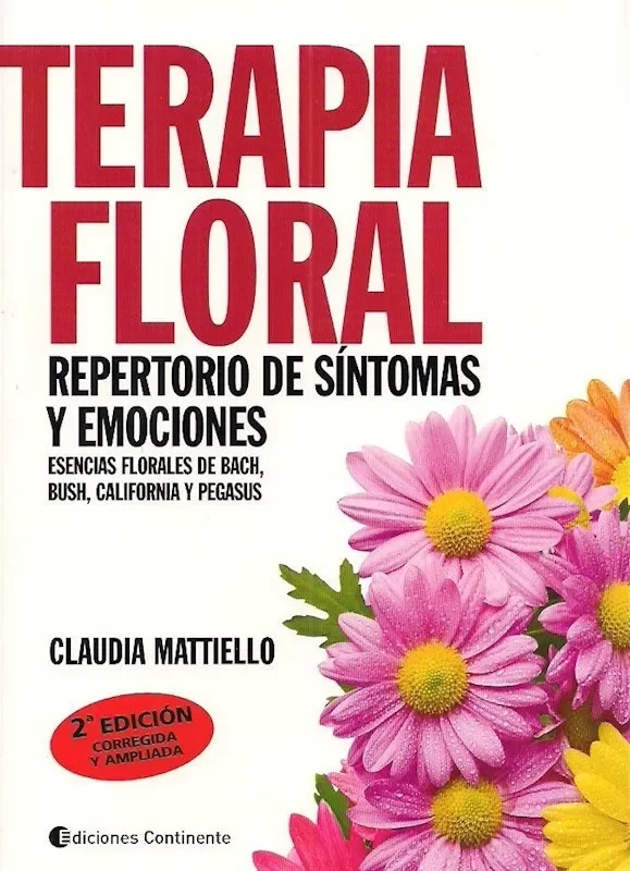 Producto - TERAPIA FLORAL - REPERTORIO DE SINTOMAS Y EMOCIONES - CLAUDIA MATTIELLO