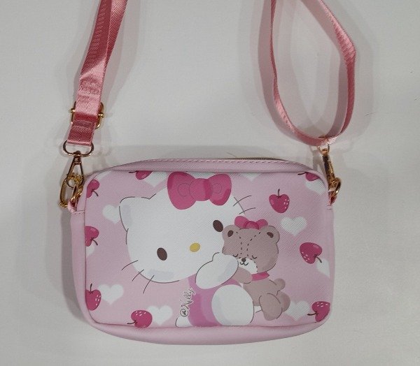 Producto - Bandolera cierre secreto Kitty rosa