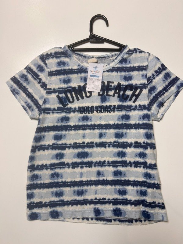 Producto - Remera celeste estampada Long Beach Cheeky - 1