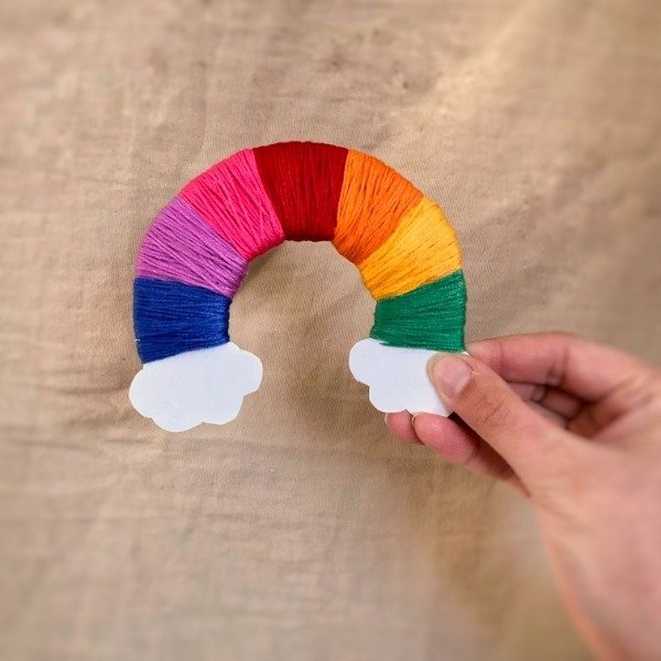 Producto - Porta Hilos Arco Iris