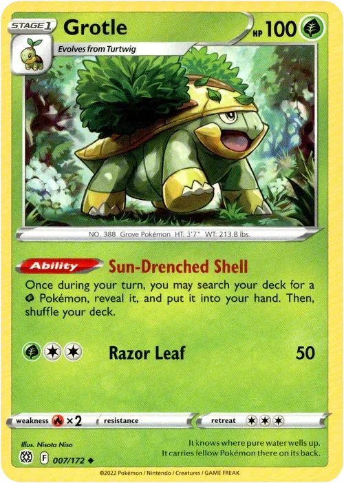 Producto - Grotle - 007/172 - Brilliant Stars