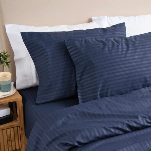 Producto - Juego de Sábanas 2 1/2 Plazas 600 Hq Oxford Luxe