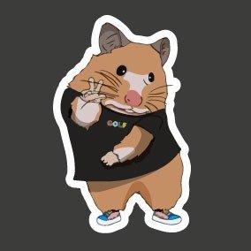 Producto - hámsteres, amor y paz 24