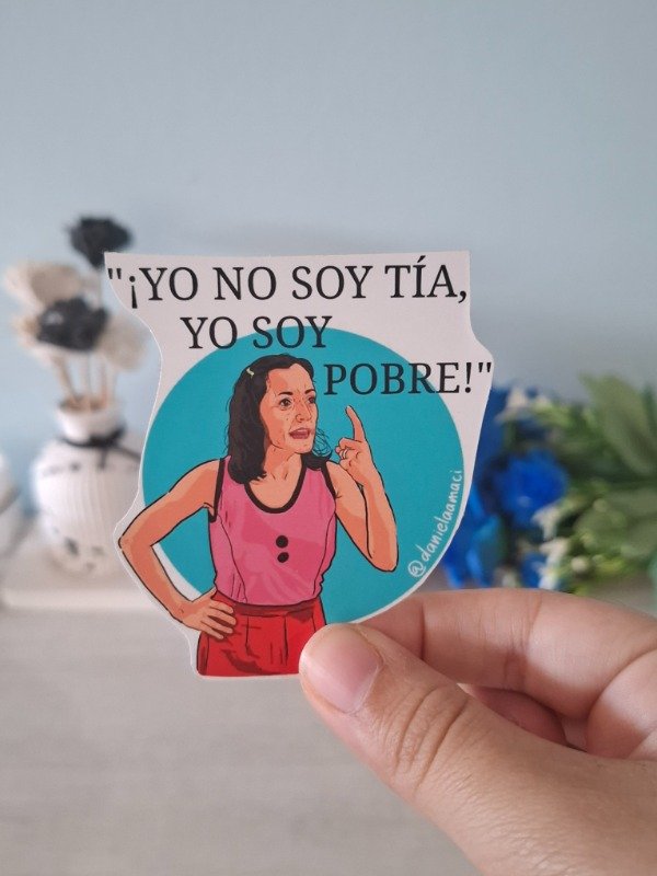 Producto - Stickers random ilustrados  - "Esperando la carroza" 010