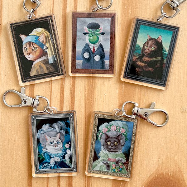 Producto - Llavero - Michis arte