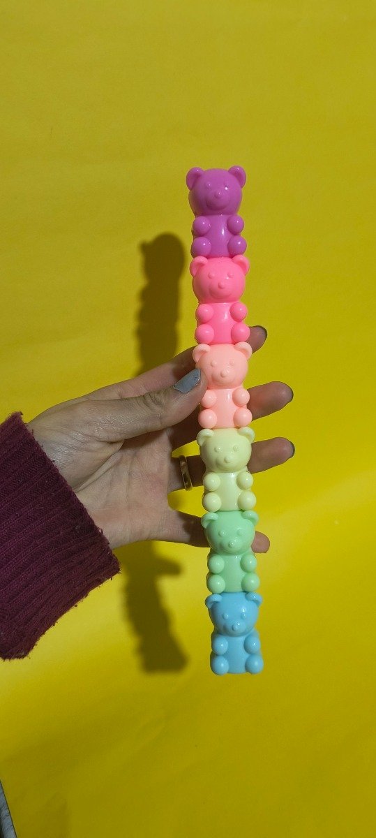 Producto - Resaltadores ositos intercambiables X6 unid