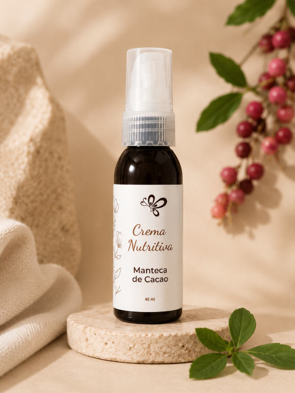 Producto - Crema Nutritiva Rostro y cuerpo Manteca de Cacao