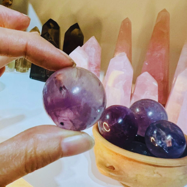 Producto - Esfera de Amatista pequeña