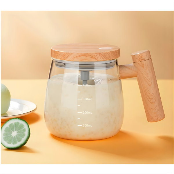 Producto - Taza Batidor Automatico de Vidrio