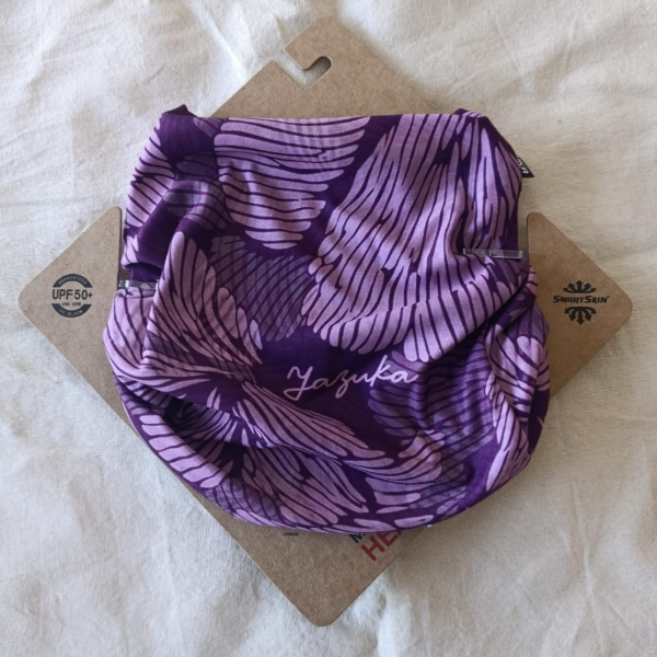 Producto - Cuellito multifunción Otoño Lila Yazuca