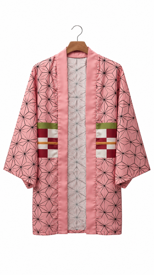 Producto - Haori Kimono Nezuko Kimetsu No Yaiba Demon Slayer - 0