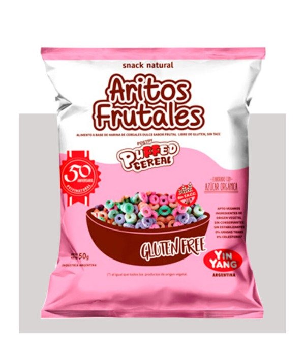Producto - Aritos frutales Ying Yang 50gr