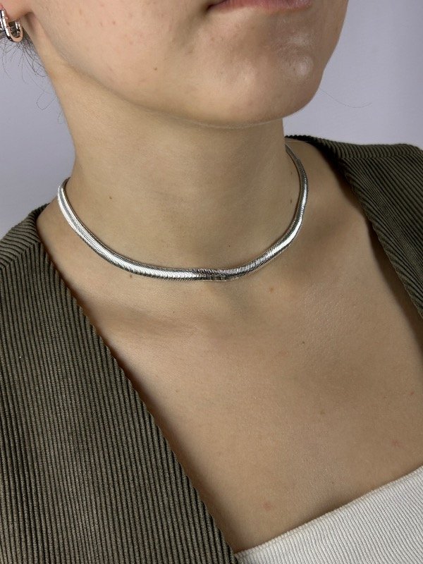 Producto - CADENA SERPIENTE DE PLATA 3760 - 0