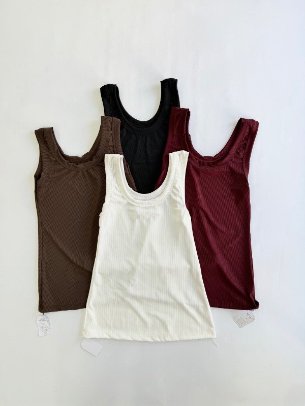 Producto - Musculosa baja a bretel ancho