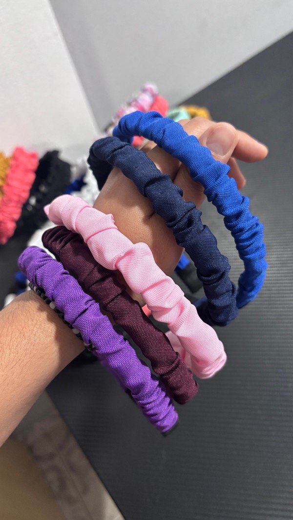 Producto - Vincha scrunch fina