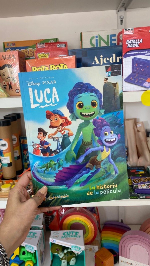 Producto - Libro " Luca"- Disney pixar