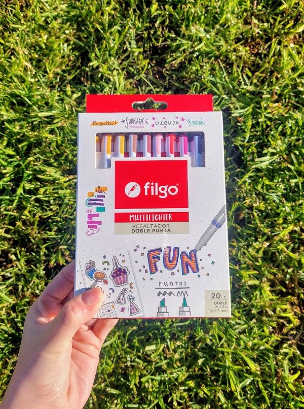 Producto - Resaltadores Multilighter Doble punta Fun x20 Filgo