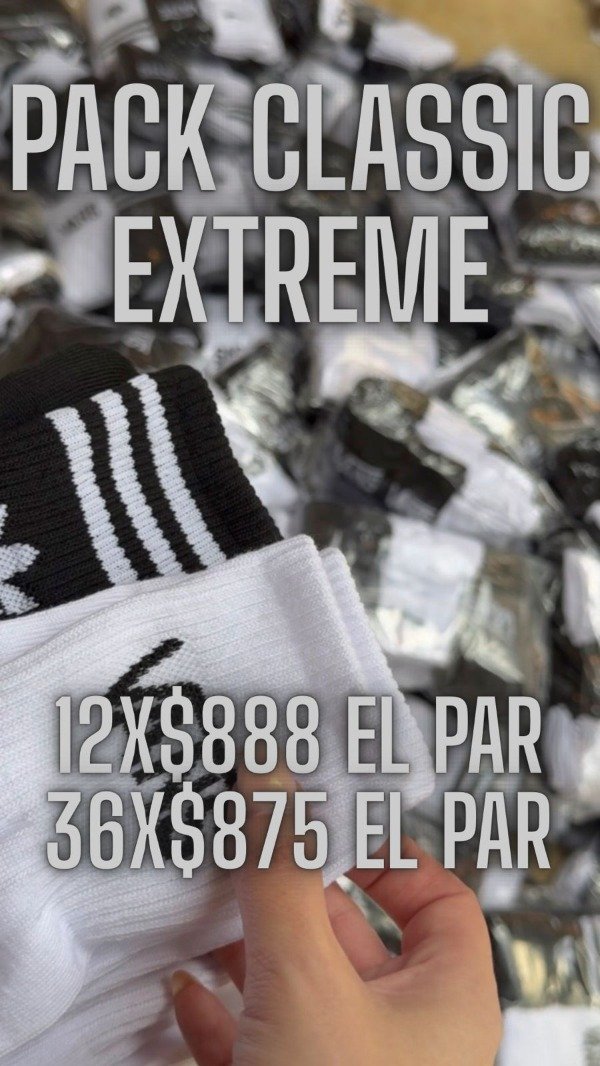 Producto - PACK CLASSIC EXTREME Docena Classic Adidas + Nike + Vans