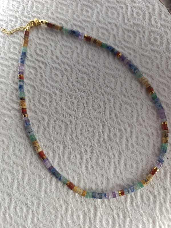 Producto - Collar mix de piedritas naturales - 1