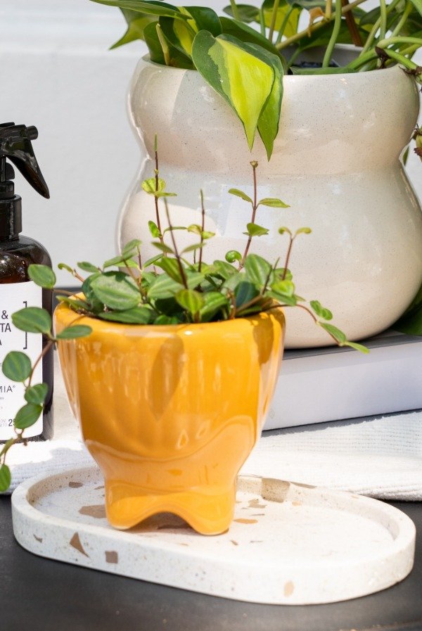 Producto - Bandeja Oval Terrazo mediana