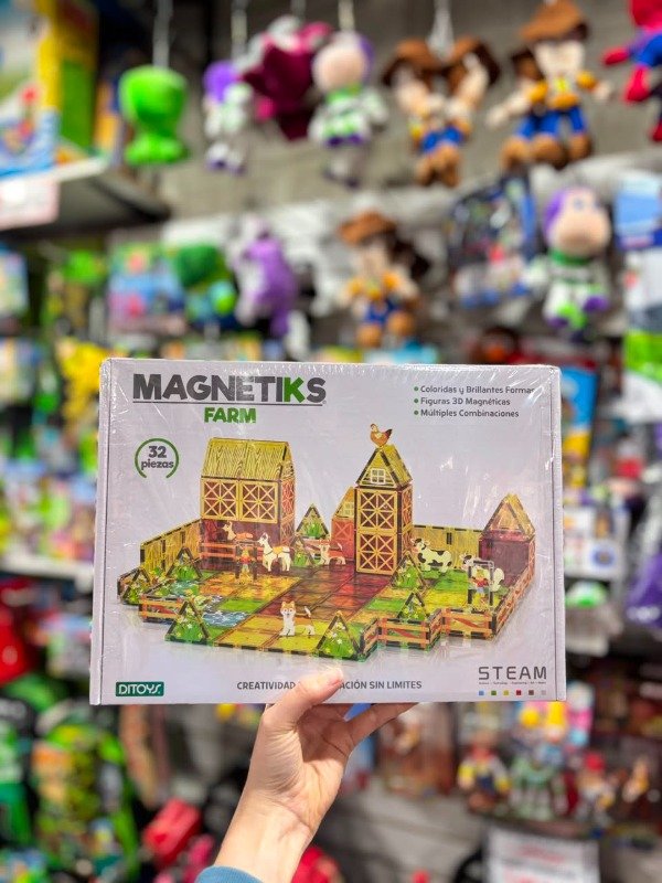 Producto - Magnetiks Ditoys (32 Piezas) - 0