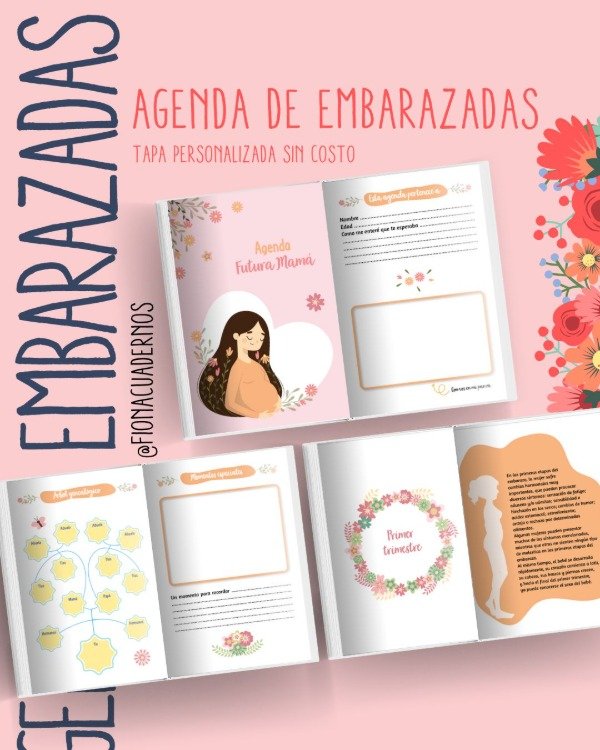 Producto - Agenda Emabrazadas