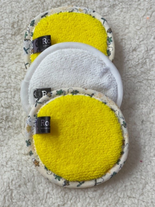 Producto - Pads de toalla amarillo