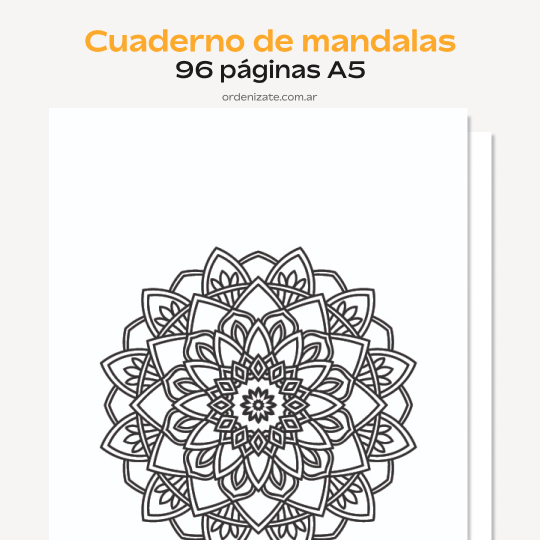 Producto - CUADERNO DE MANDALAS