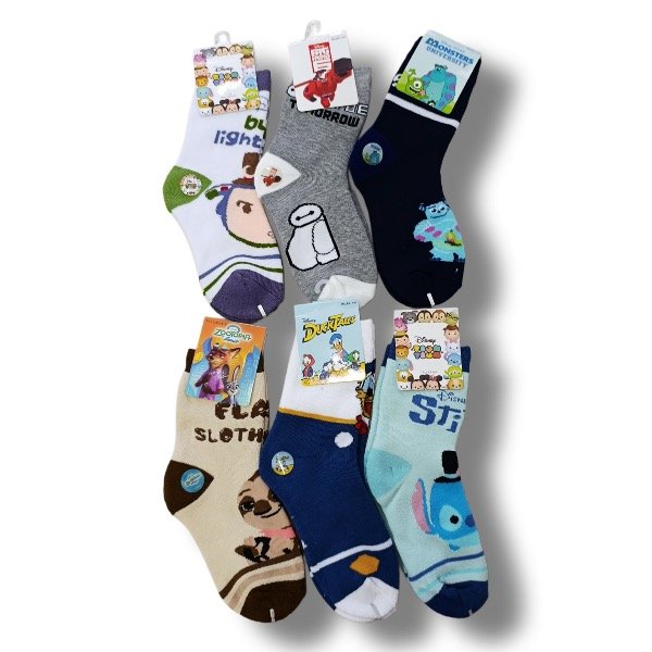 Producto - Medias Térmicas Animadas Surtidas Premium - NIÑOS x1